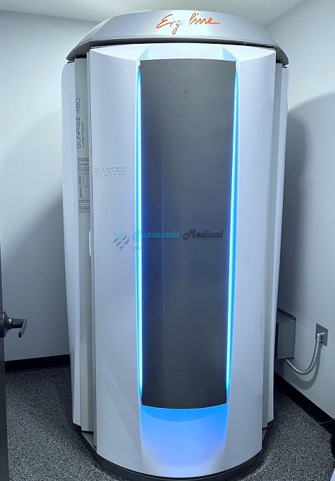 Ergoline Sunrise 480 Turbo Power Tanning Bed For Sale